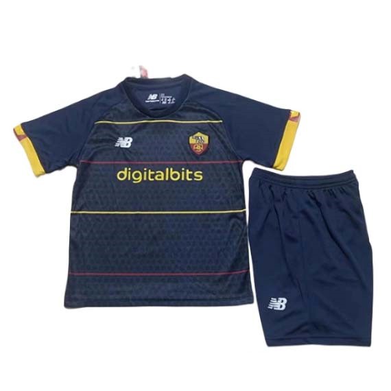 Trikot AS Roma Fouth Kinder 2021-2022 Günstige Fußballtrikots